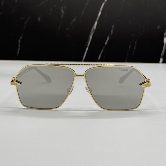 NEW VERSACE VE2284 1002/6G SUNGLASSES GOLD UNISEX VERSACE VE2284 10026G main image 11